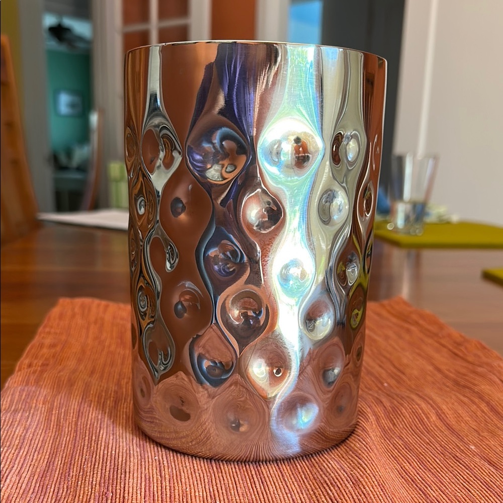 Elegant Silver Wine Chiller - never used